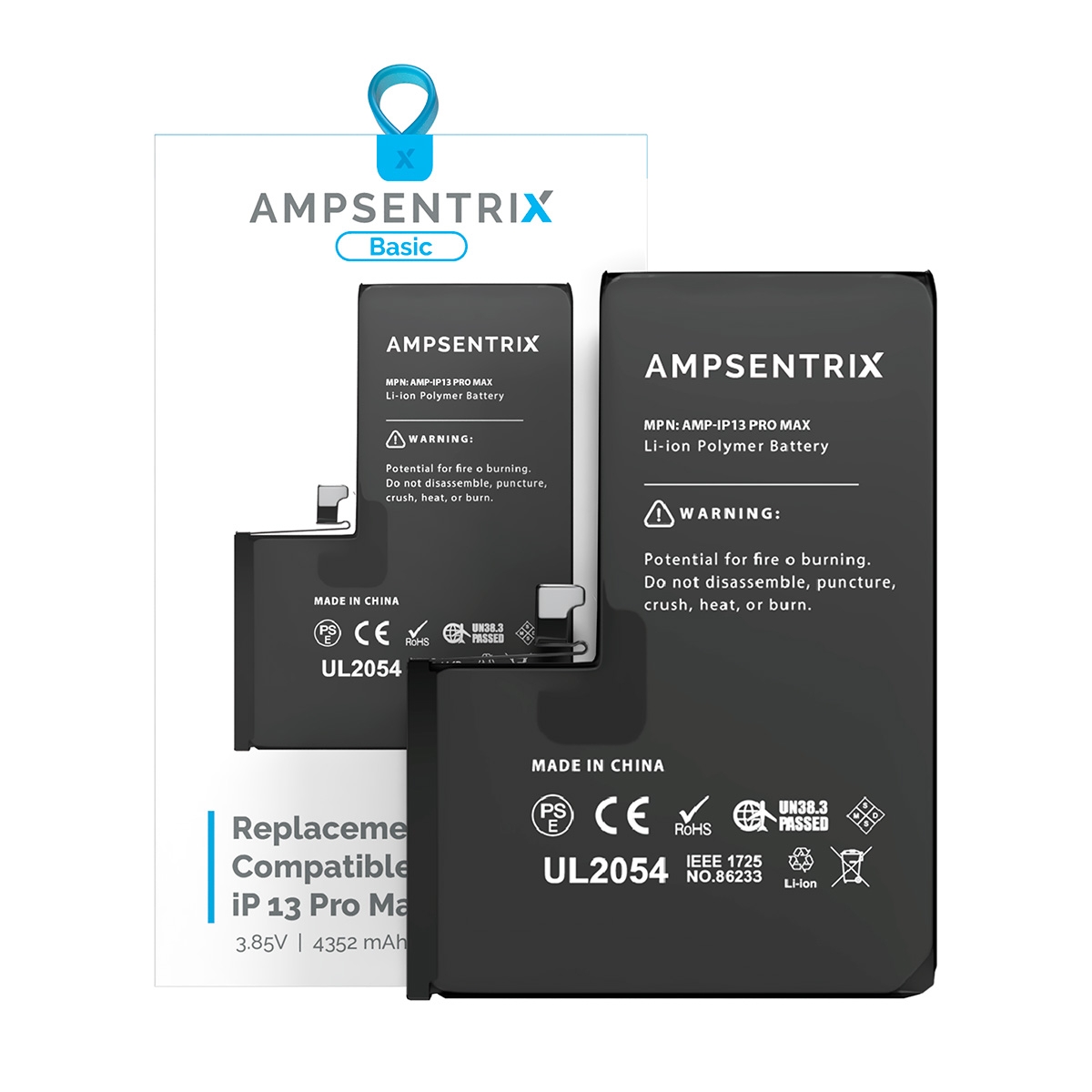 Bateria Ampsentrix Basic iPhone 13 Pro Max